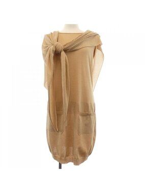 Chanel 15c Tunic Coat Beige